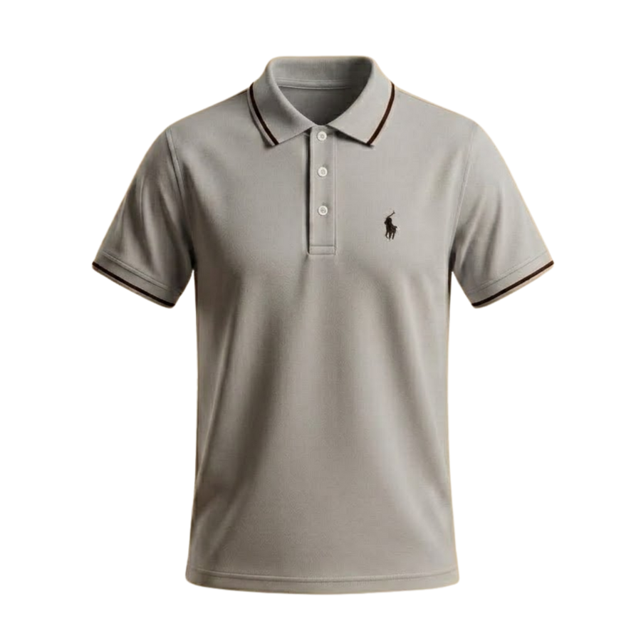 Basic Polo Shirt - Grey