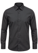 Plain Shirt | 100% Cotton Regular Fit - Charcoal Grey