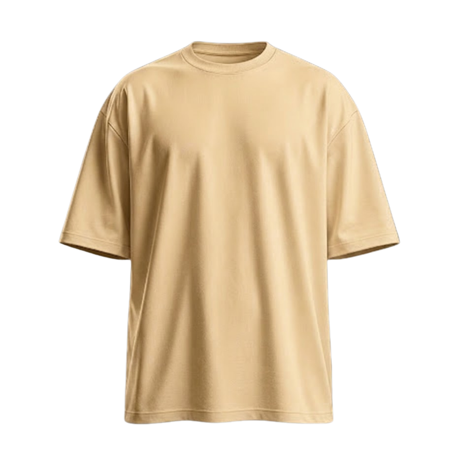 Basic Dropped Shoulder - Beige