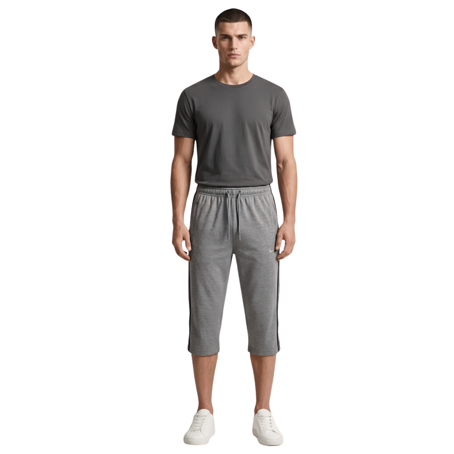 Three Quarter Trousers - Grey