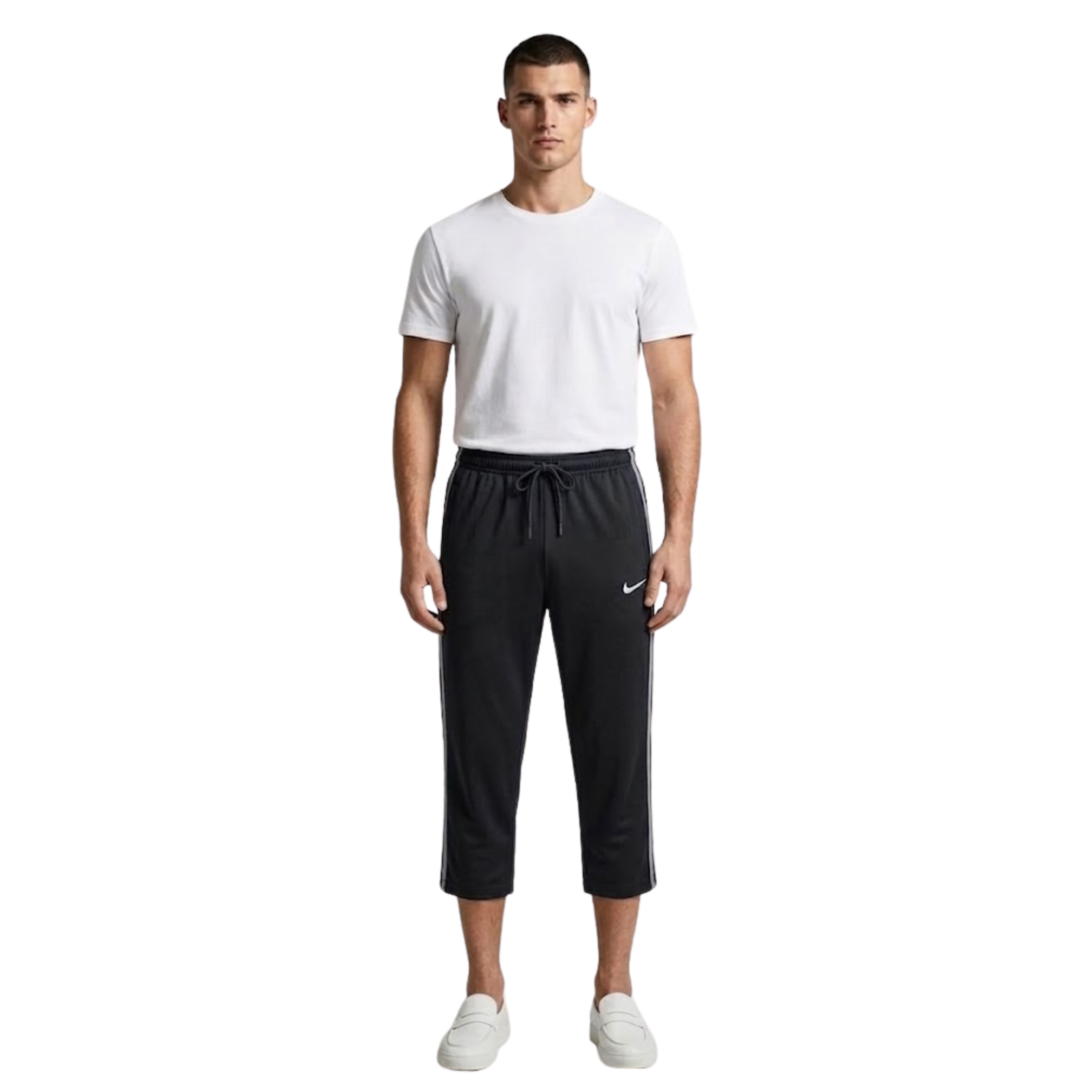 Three Quarter Trousers - Black