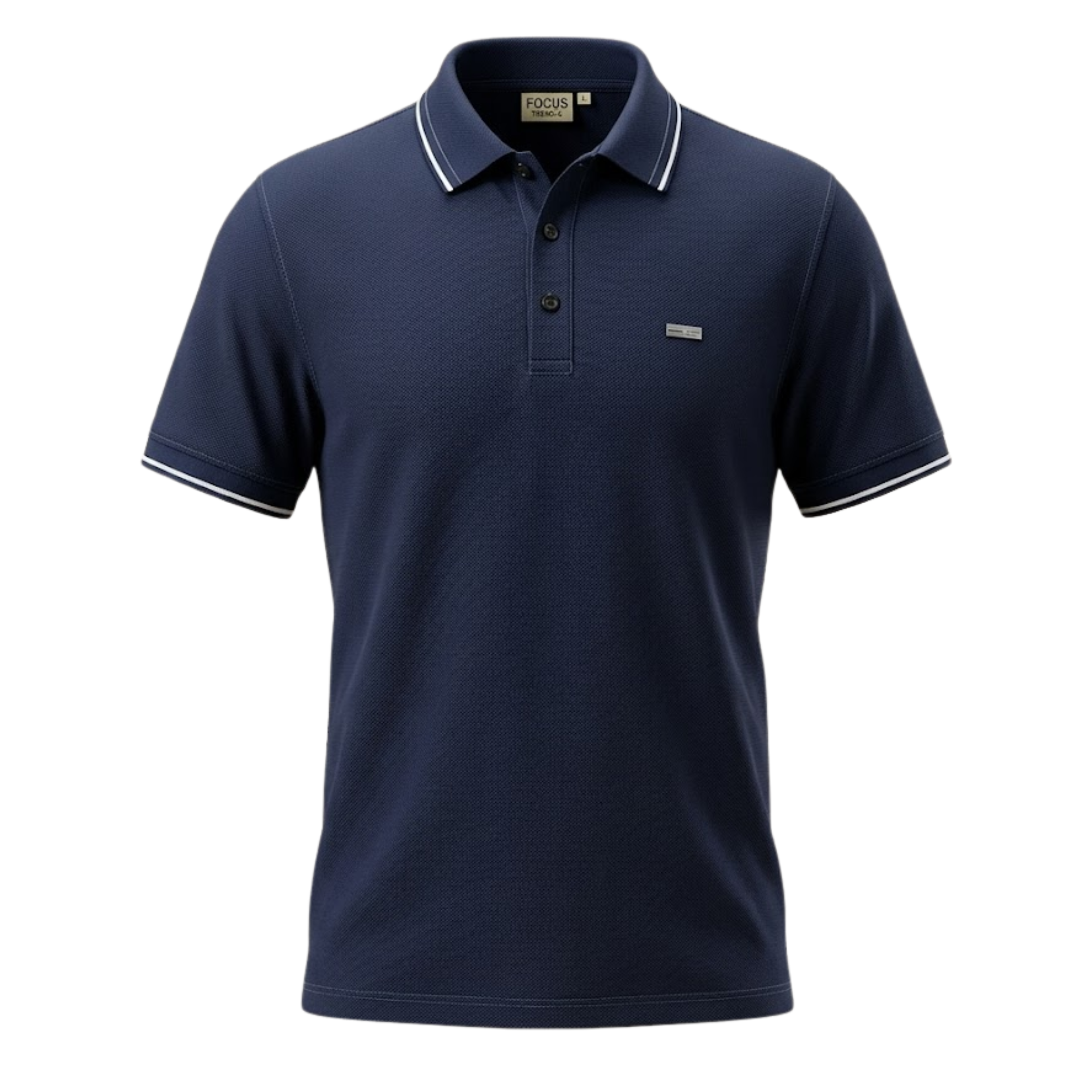 Polo Collar Striped