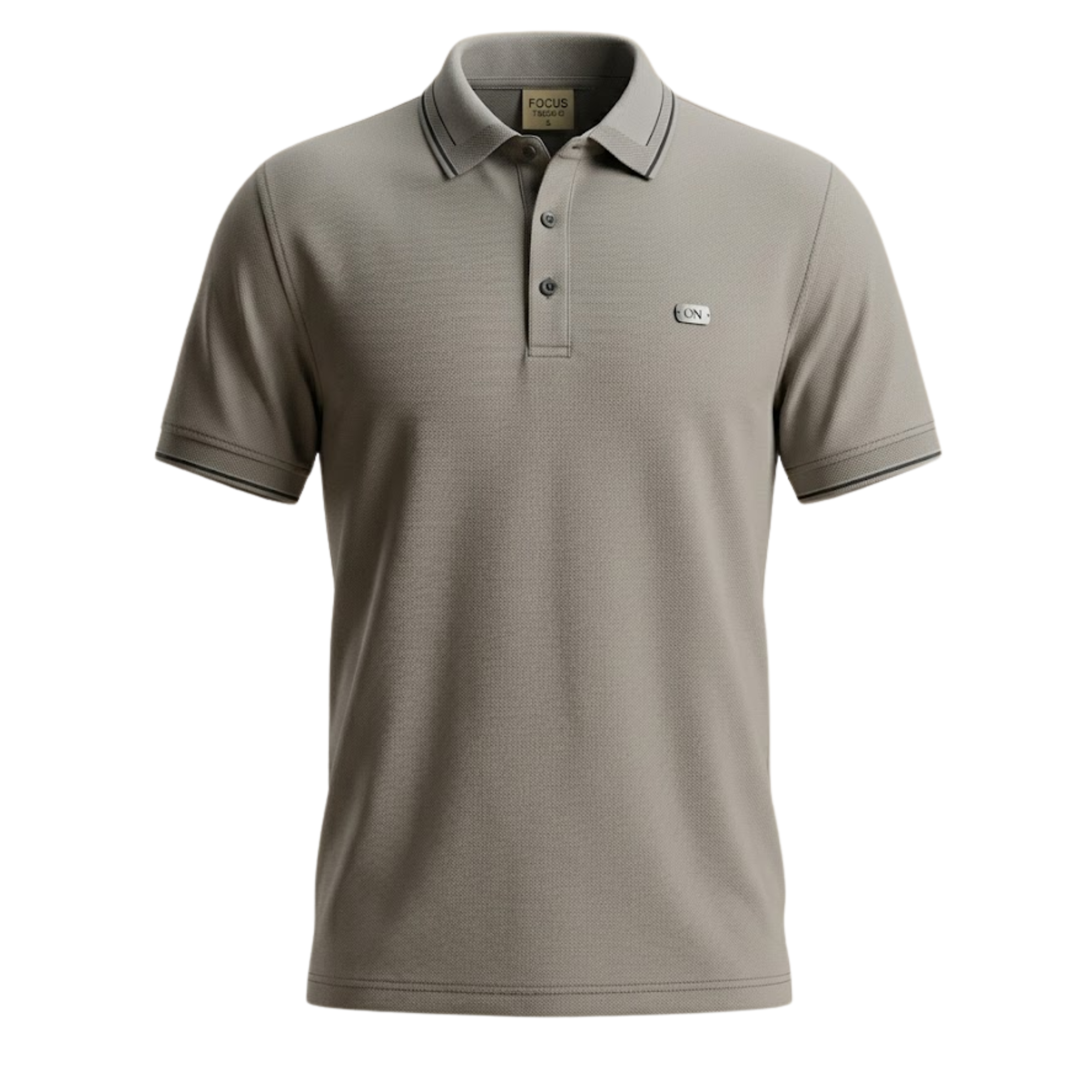 Polo Collar Striped