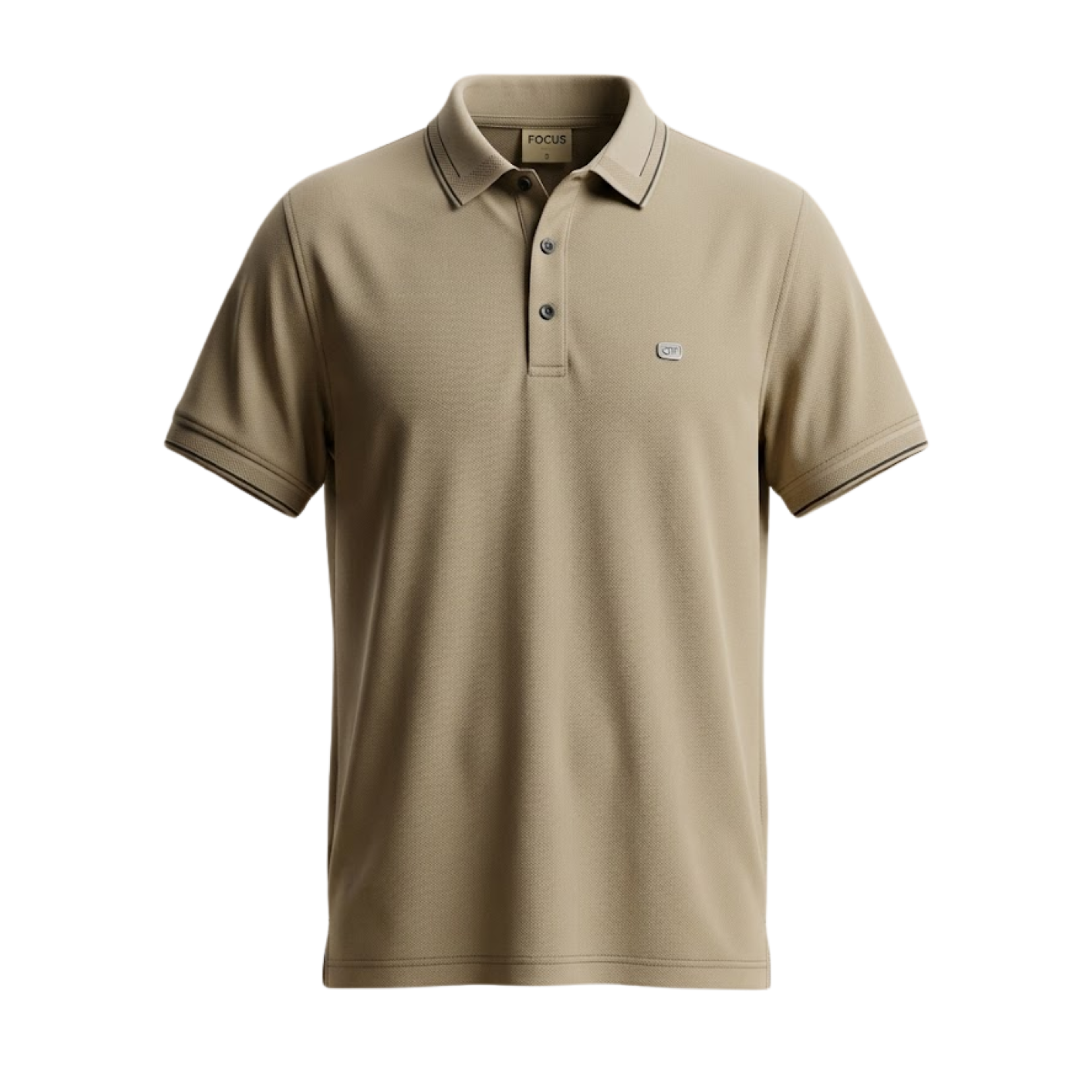 Polo Collar Striped