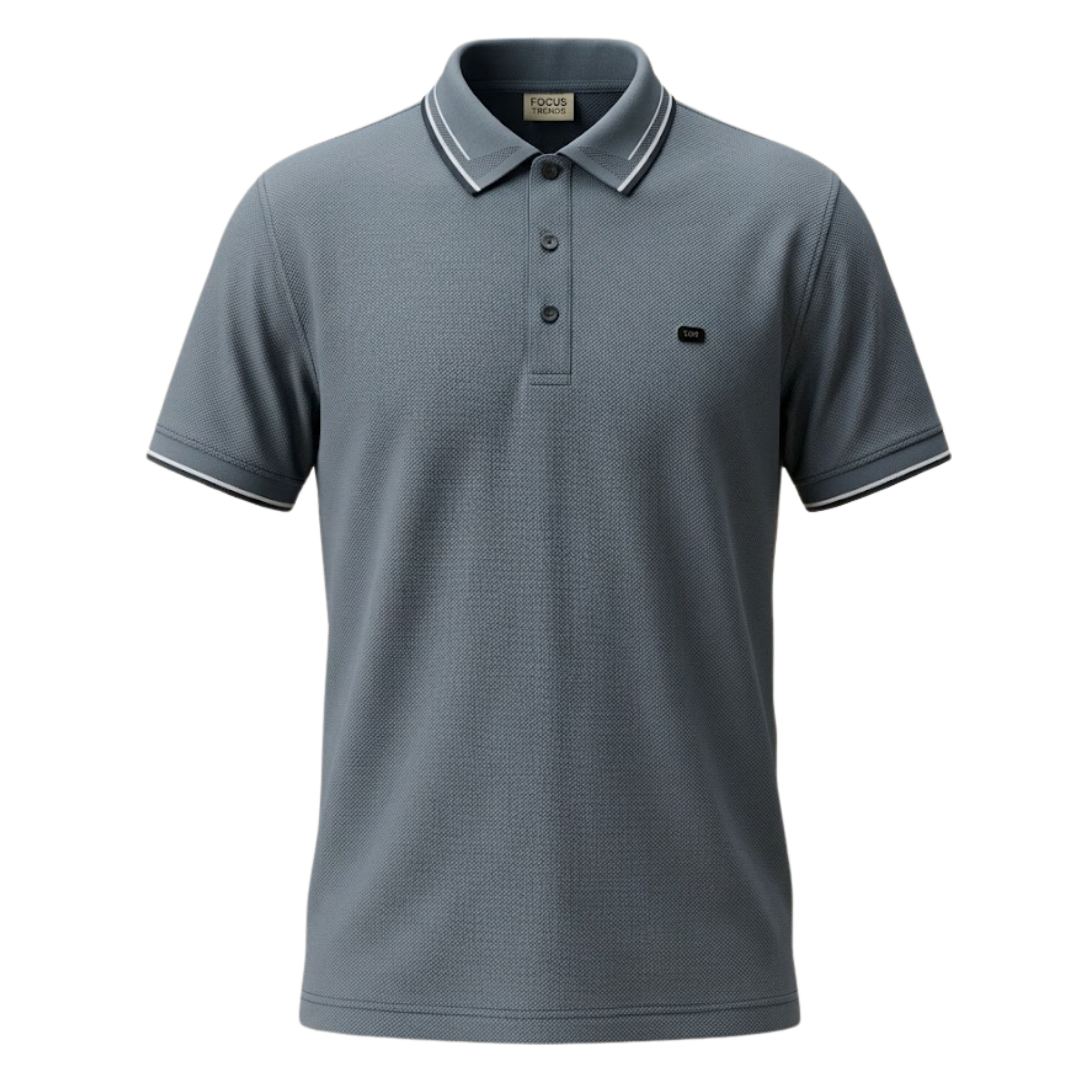 Polo Collar Striped