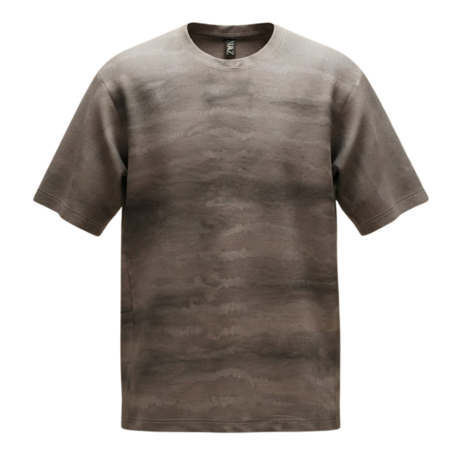 Drop Shoulder Acid Wash