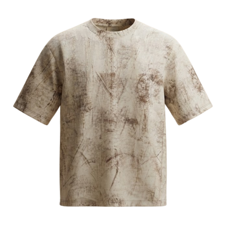 Drop Shoulder Acid Wash