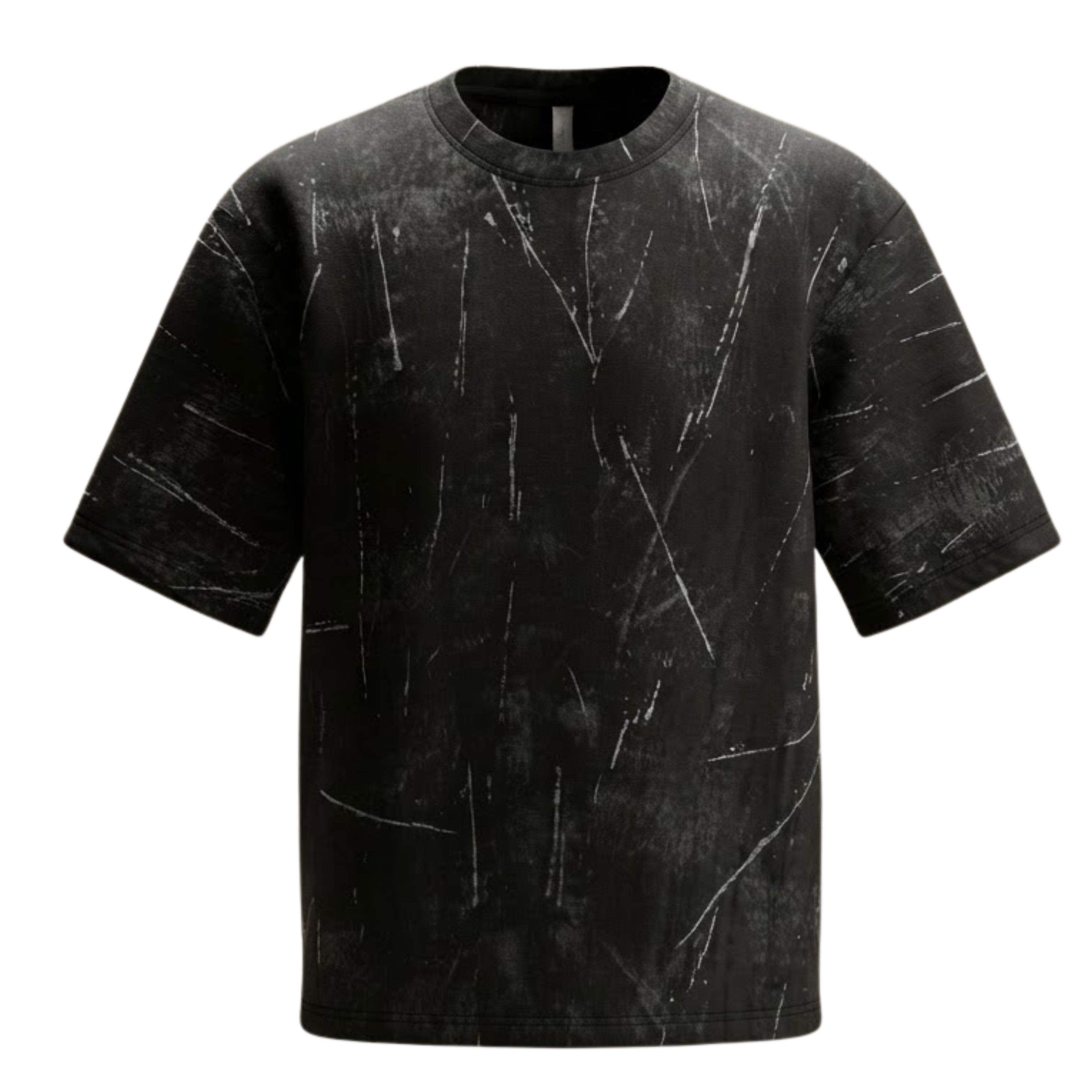 Drop Shoulder Acid Wash