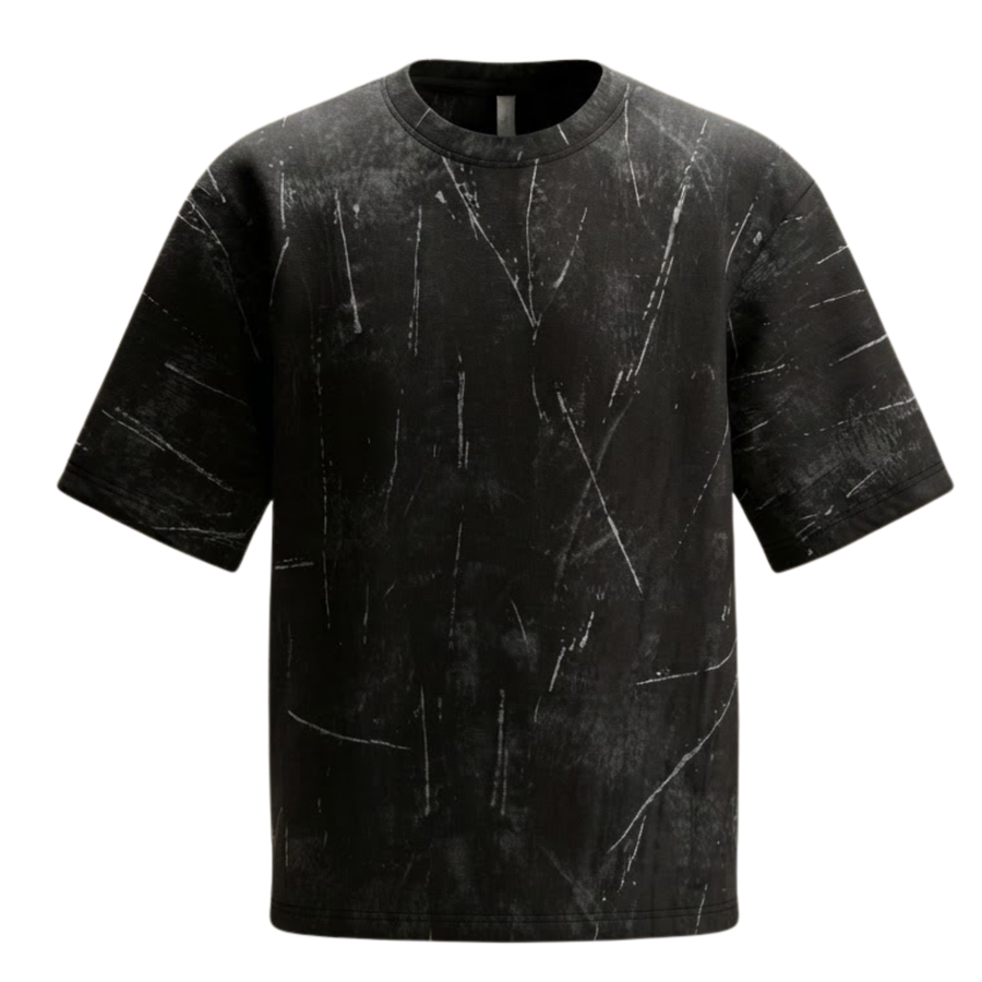 Drop Shoulder Acid Wash