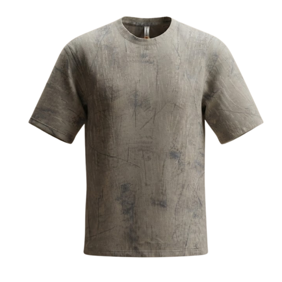 Drop Shoulder Acid Wash