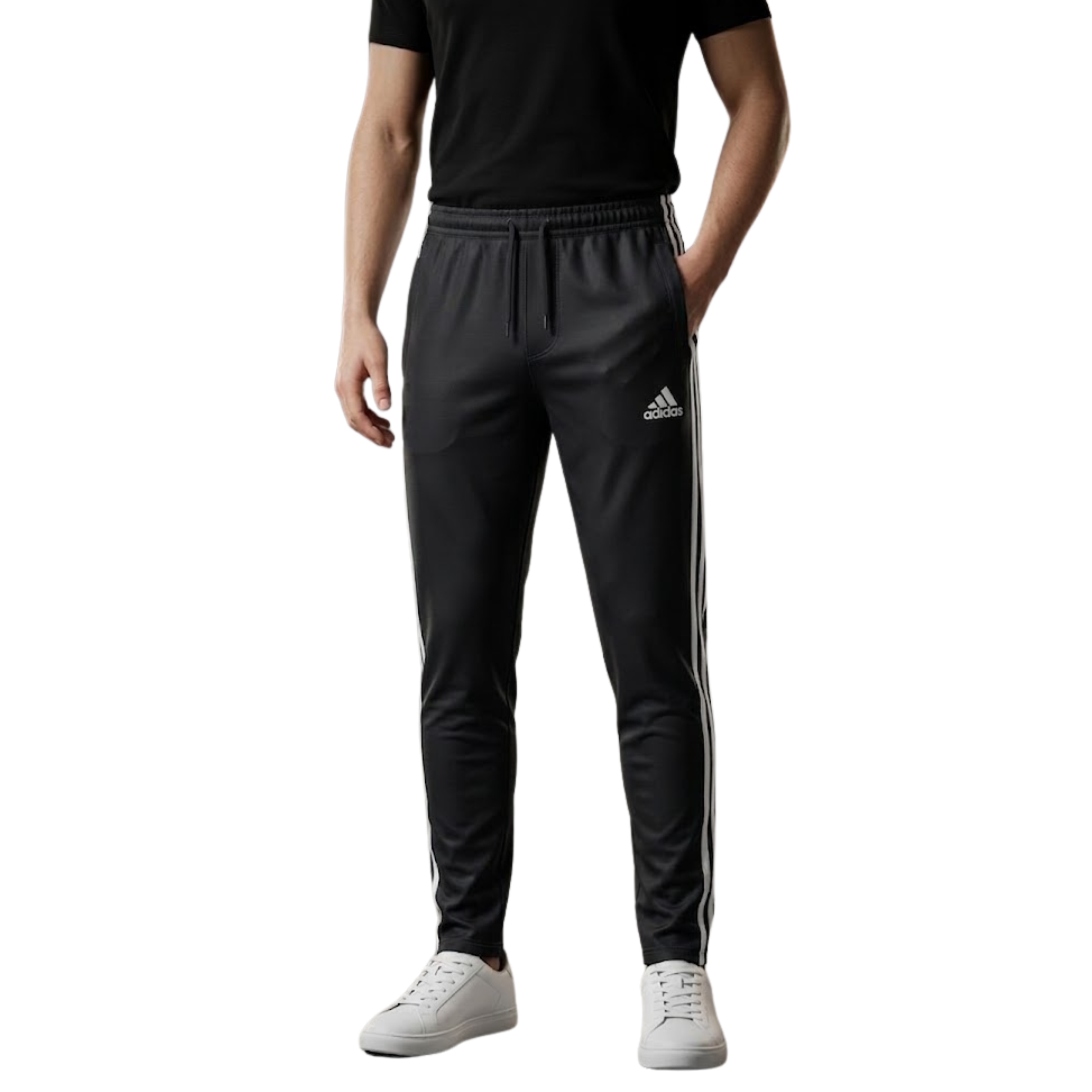 Solid Strip Dryfit Trouser