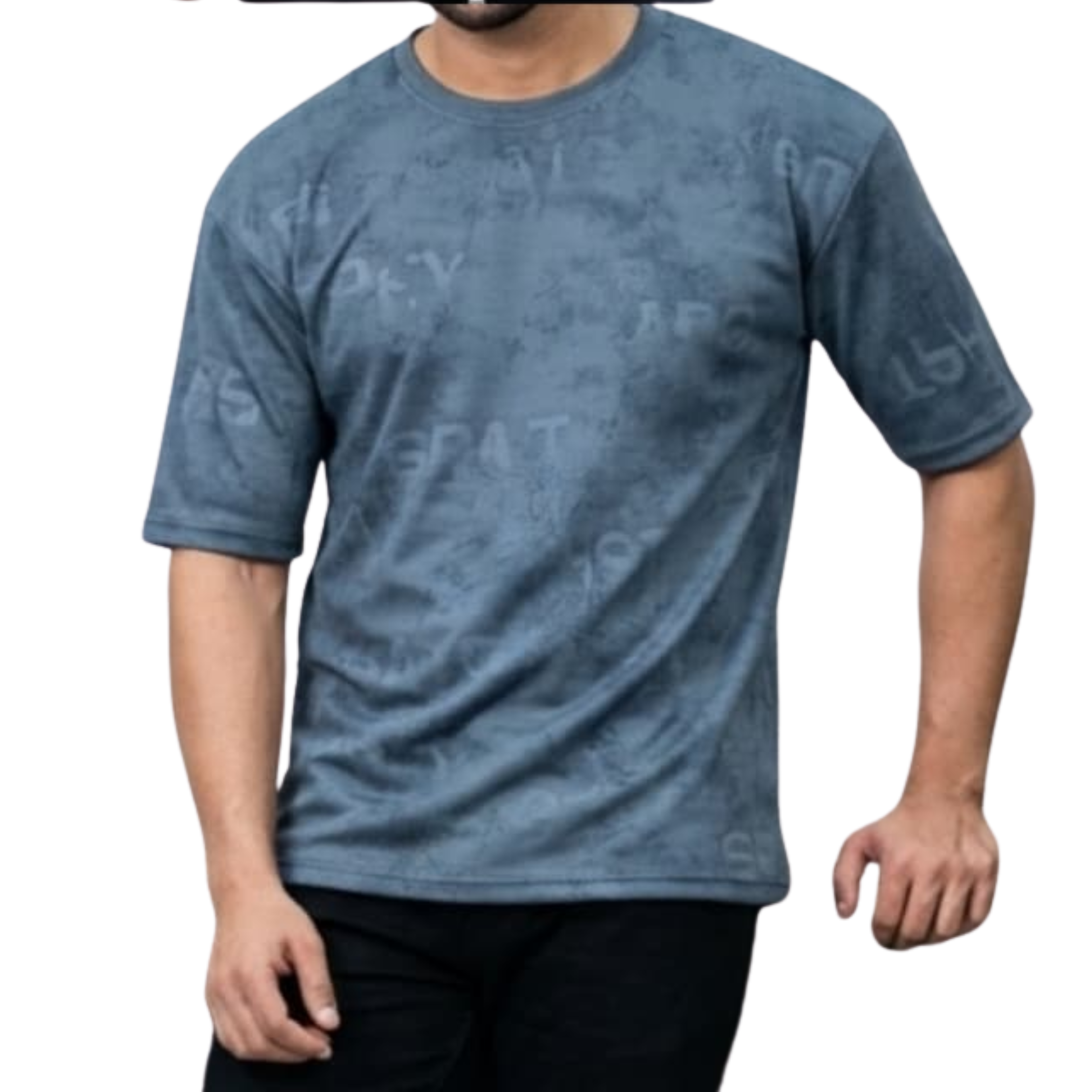 Drop Shoulder China Scuba Tie-Dye