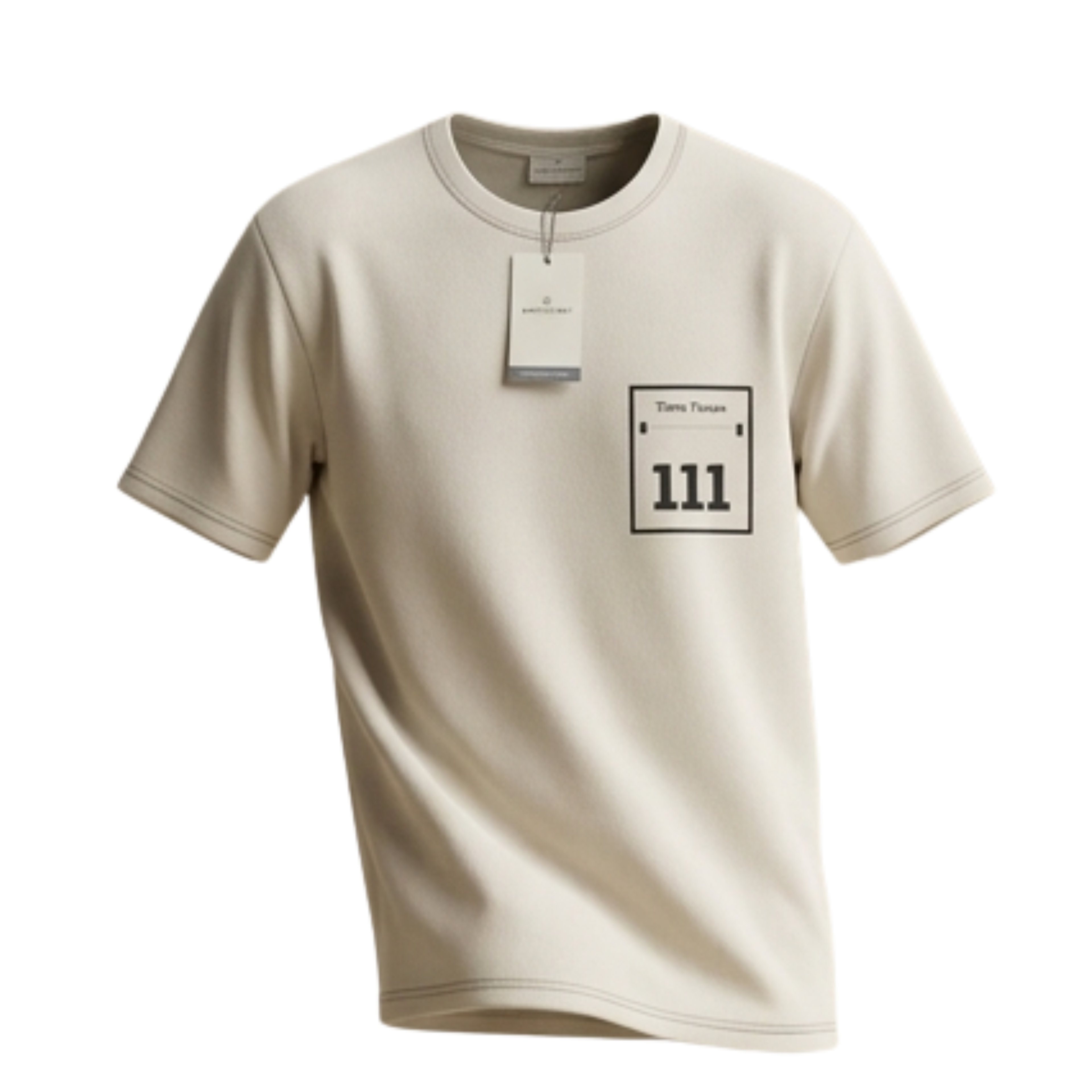 Drop Shoulder 111 Minimal Graphic