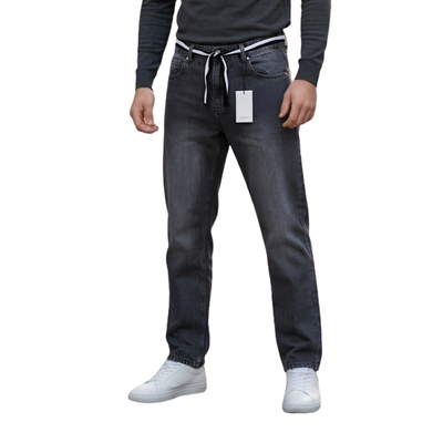 Beige Jeans - Grey
