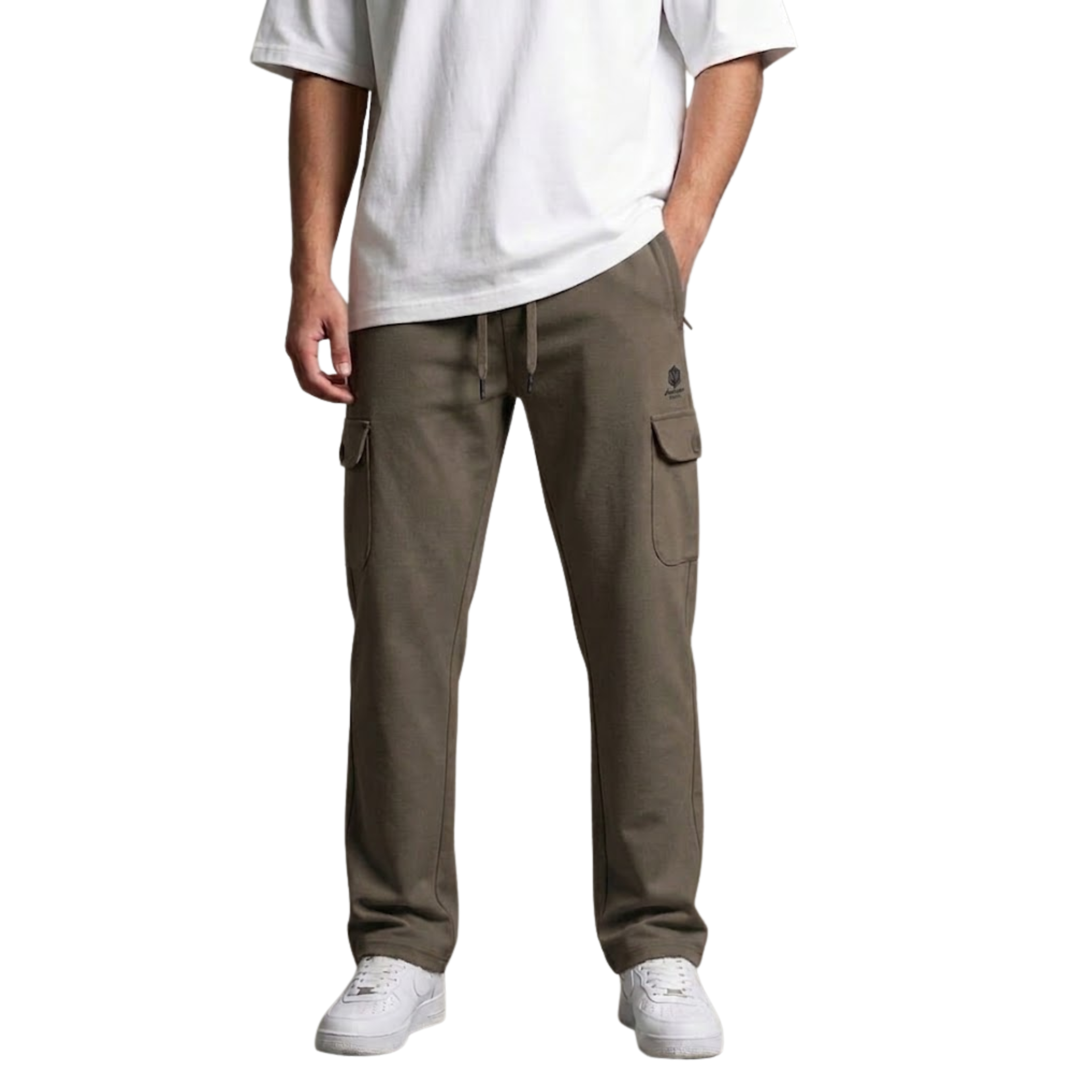 Trouser Baggy Textured