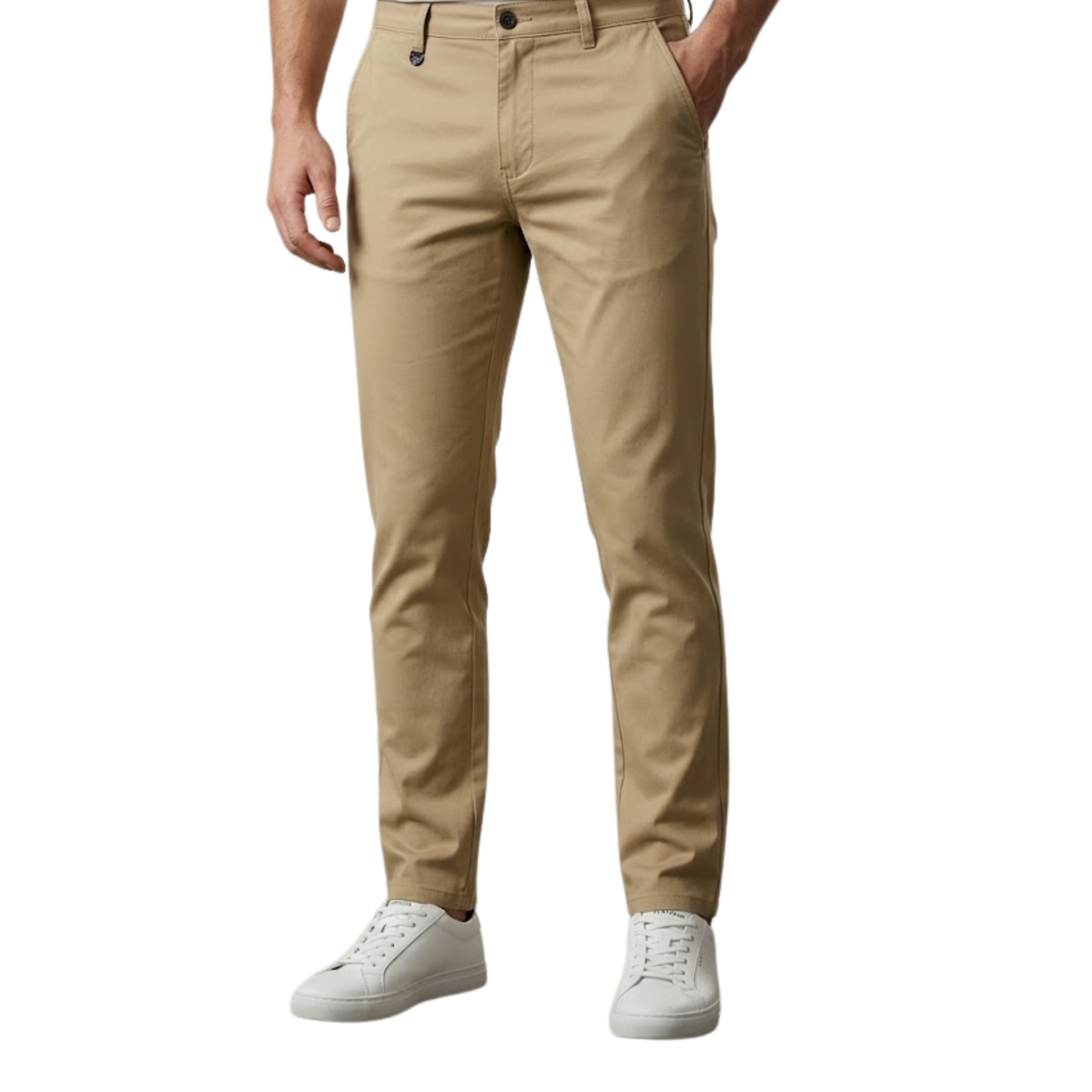 Premium Cotton Pants - Mustard
