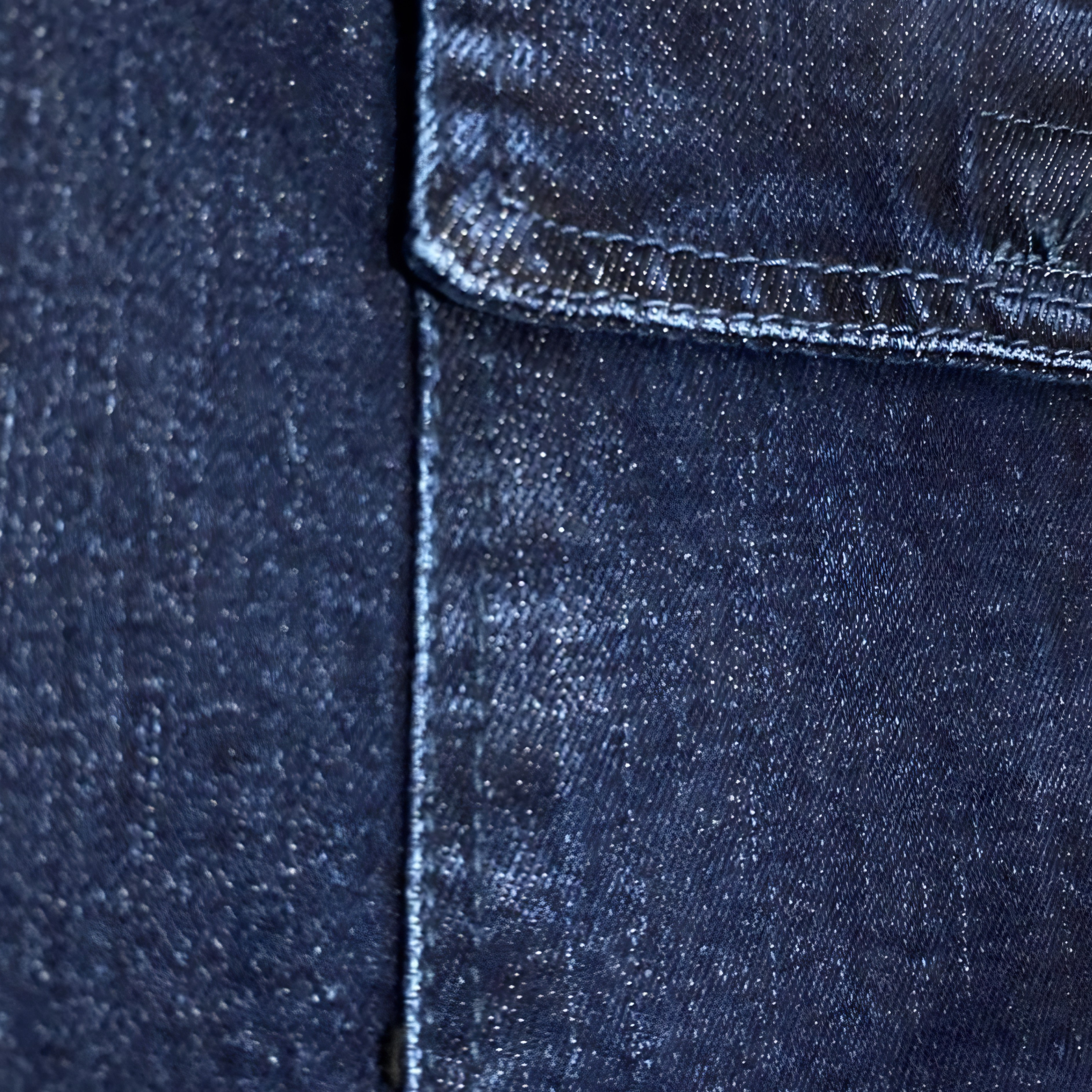 Beige Jeans - Dark Blue
