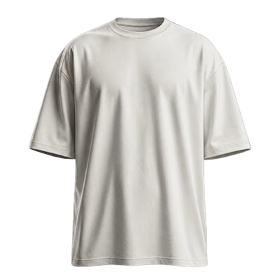 Basic Dropped Shoulder - White