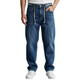 Baggy Jeans Pintuck - Blue