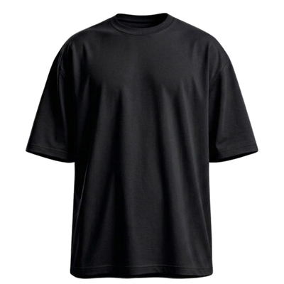 Basic Dropped Shoulder - Black