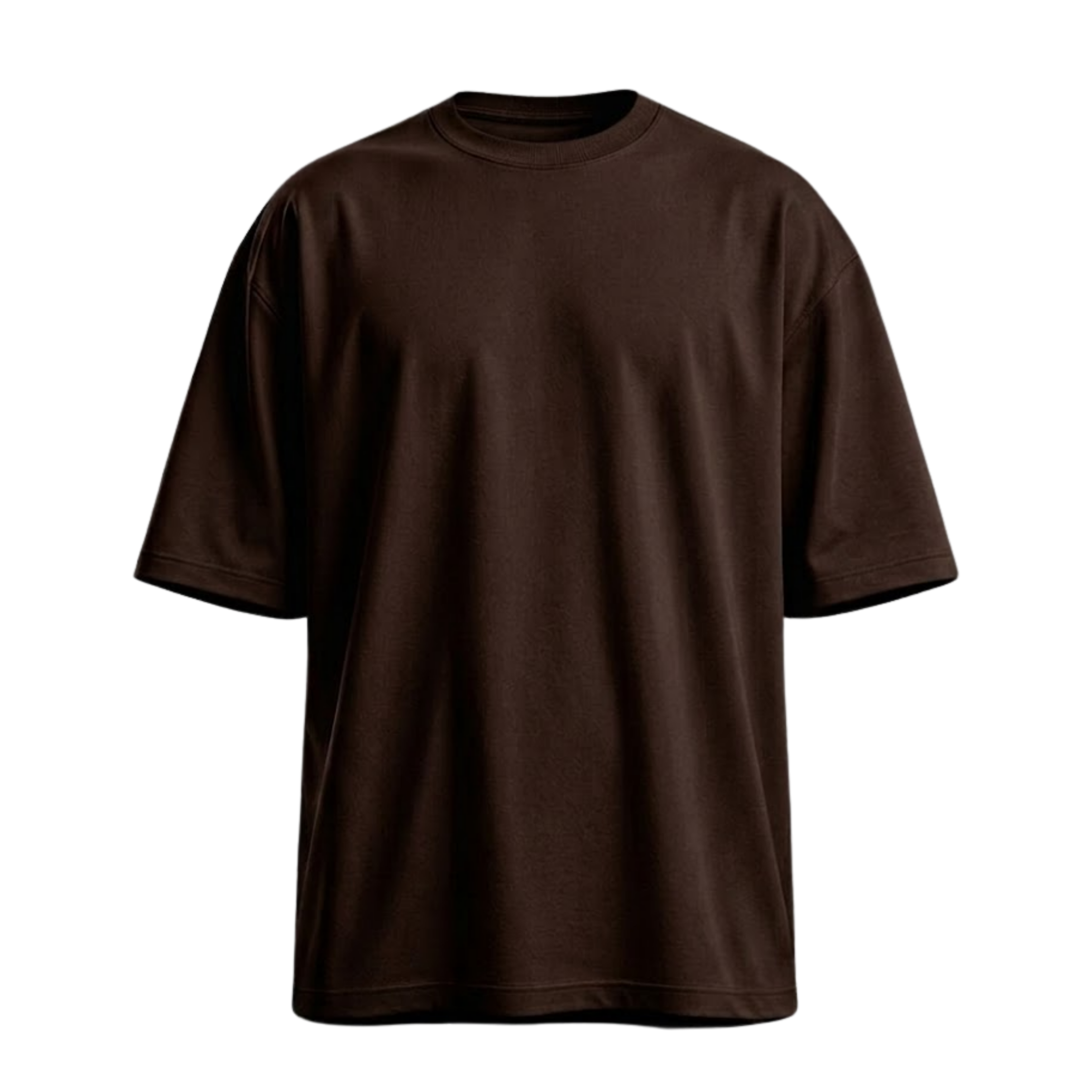 Basic Dropped Shoulder - Dark Brown