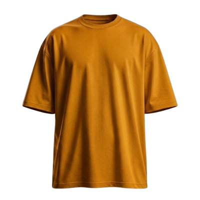 Basic Dropped Shoulder - Mustard