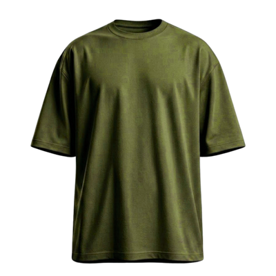 Basic Dropped Shoulder - Olive