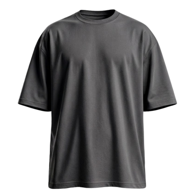 Basic Dropped Shoulder - Charcoal Grey