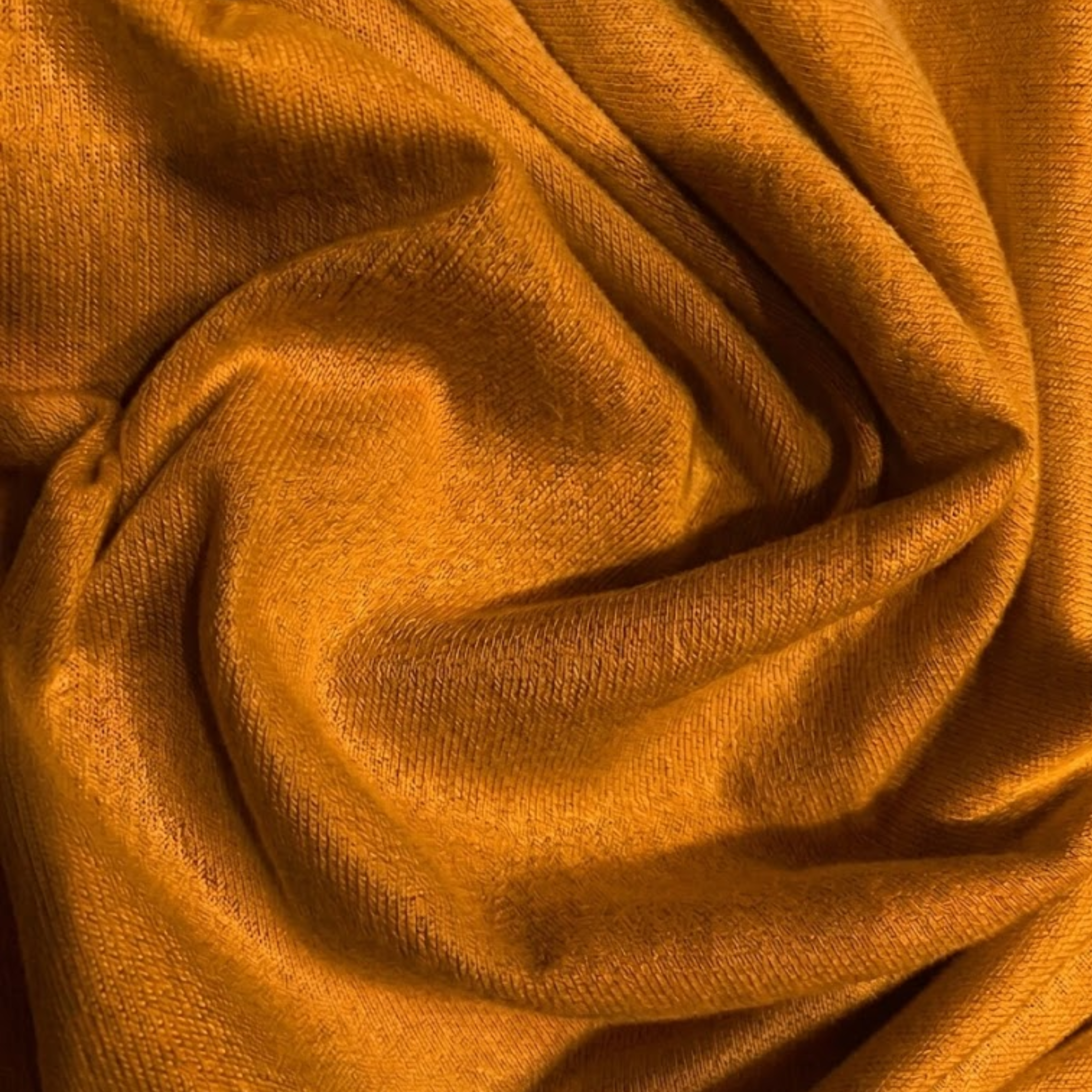Basic Dropped Shoulder - Mustard