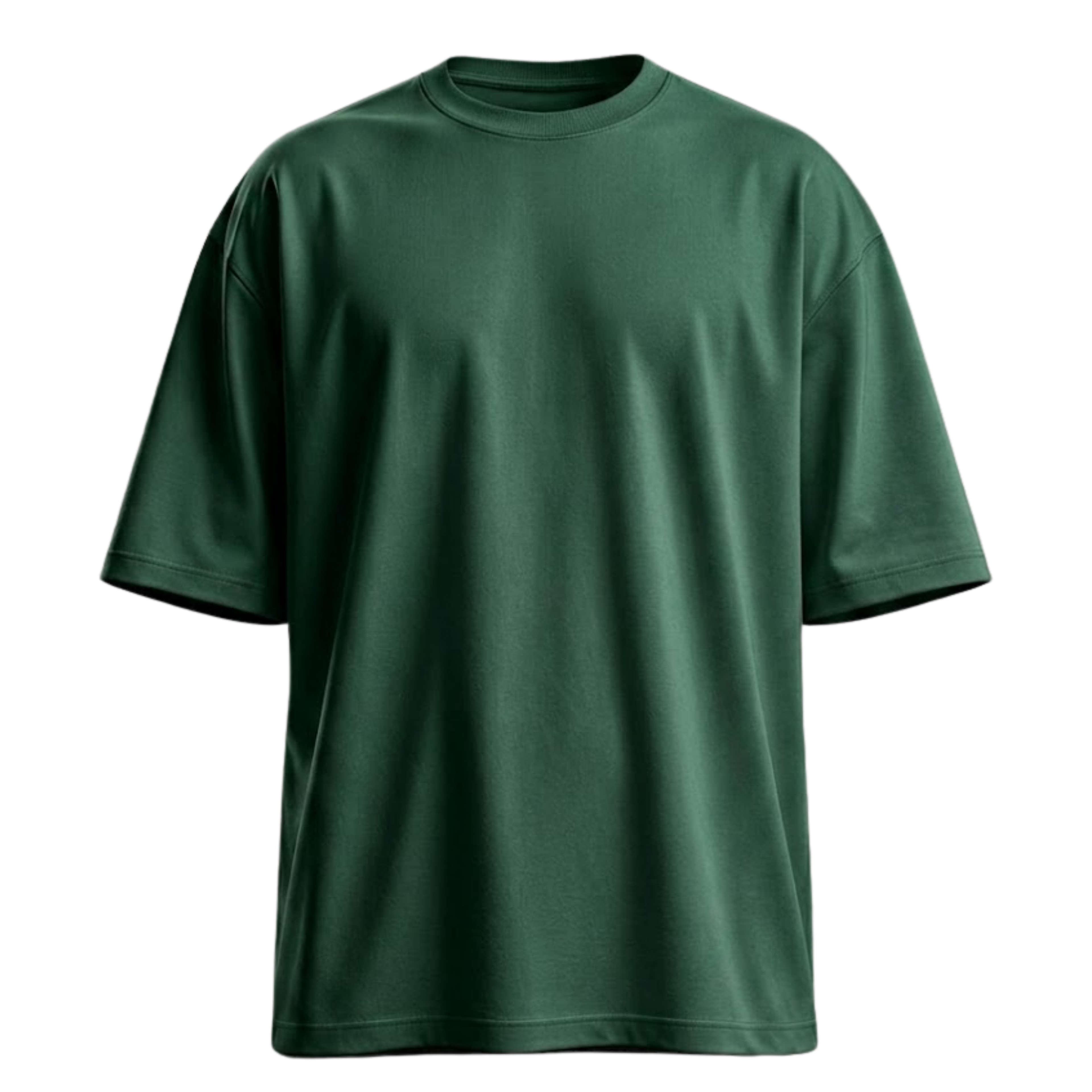 Basic Dropped Shoulder - Bottle Green